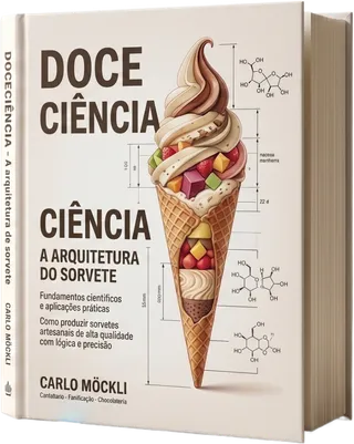 Livro Doce Ciência - Sorvetes e Gelatos